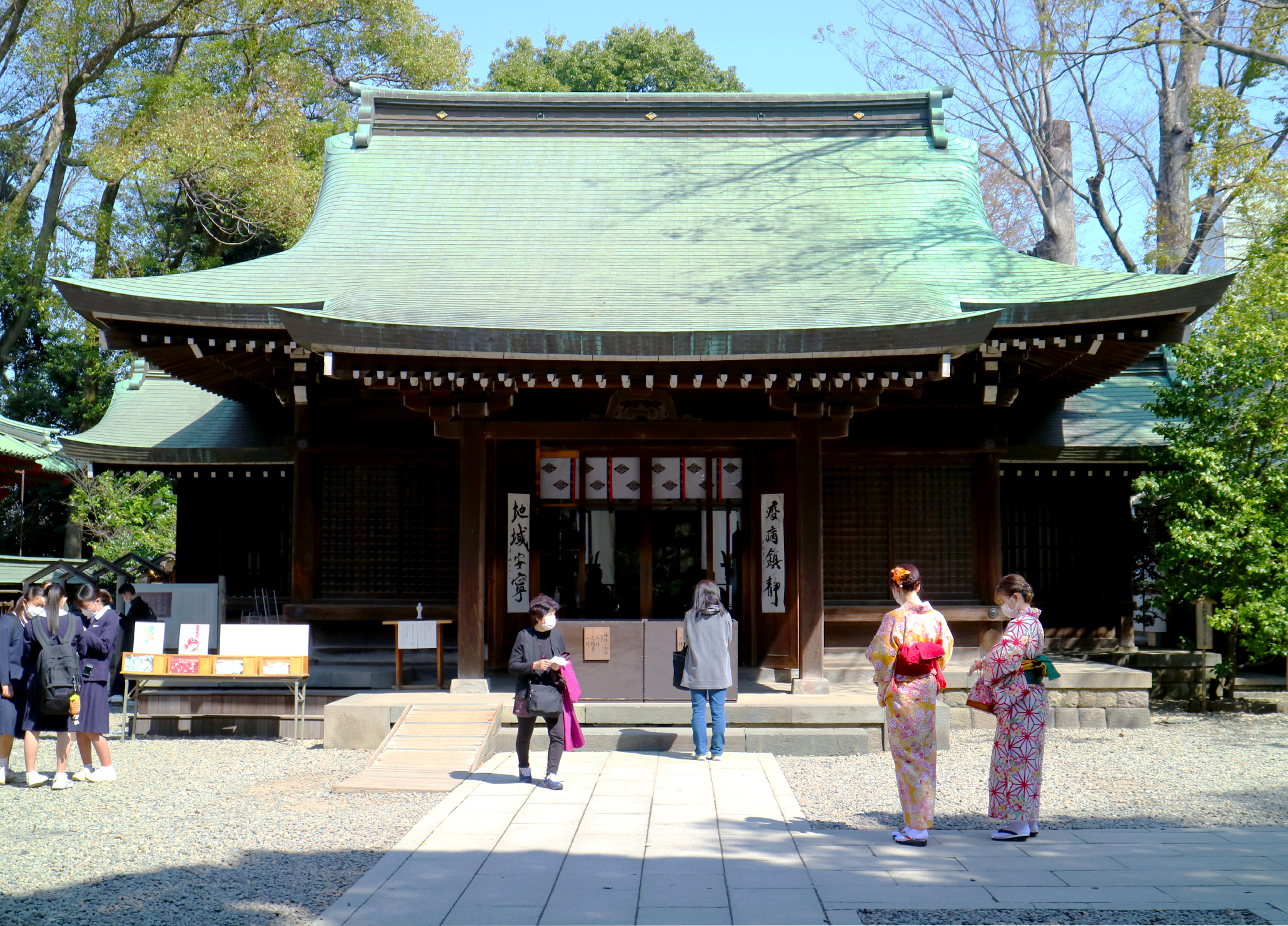 川越氷川神社拝殿